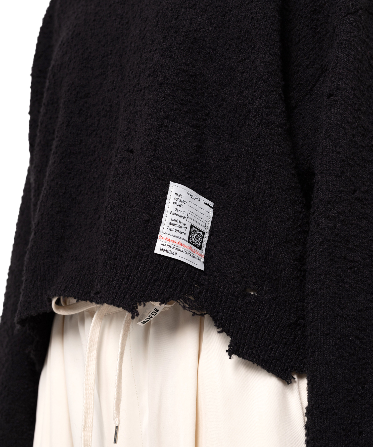 Distressed Knit Sweater