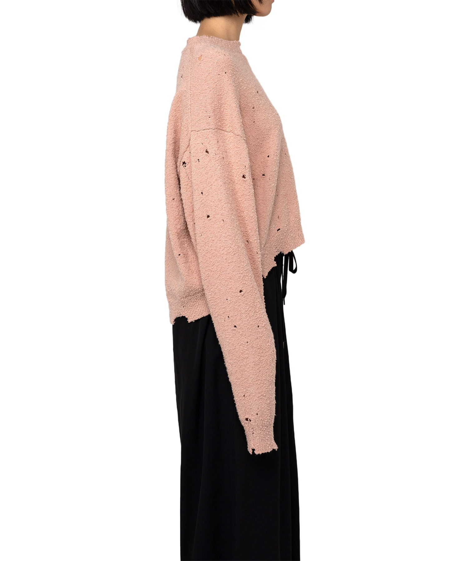 Distressed Knit Sweater