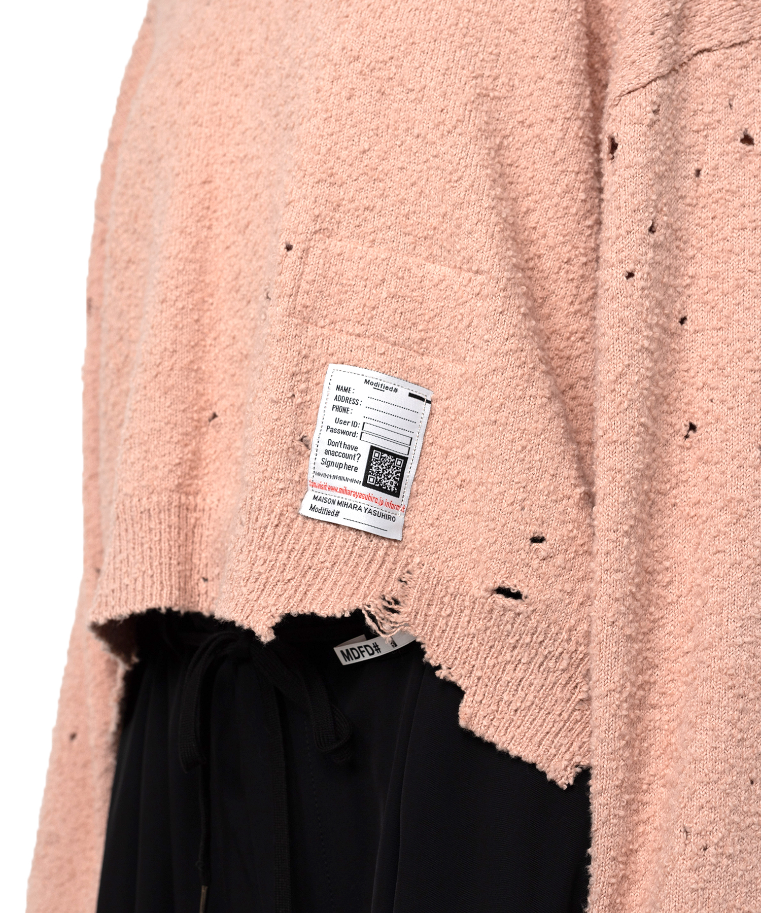 Distressed Knit Sweater