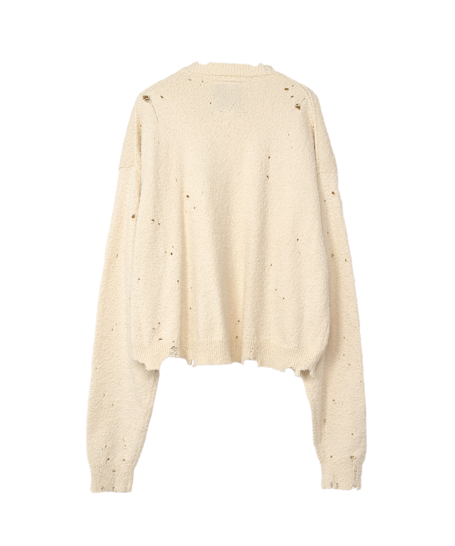 Distressed Knit Sweater