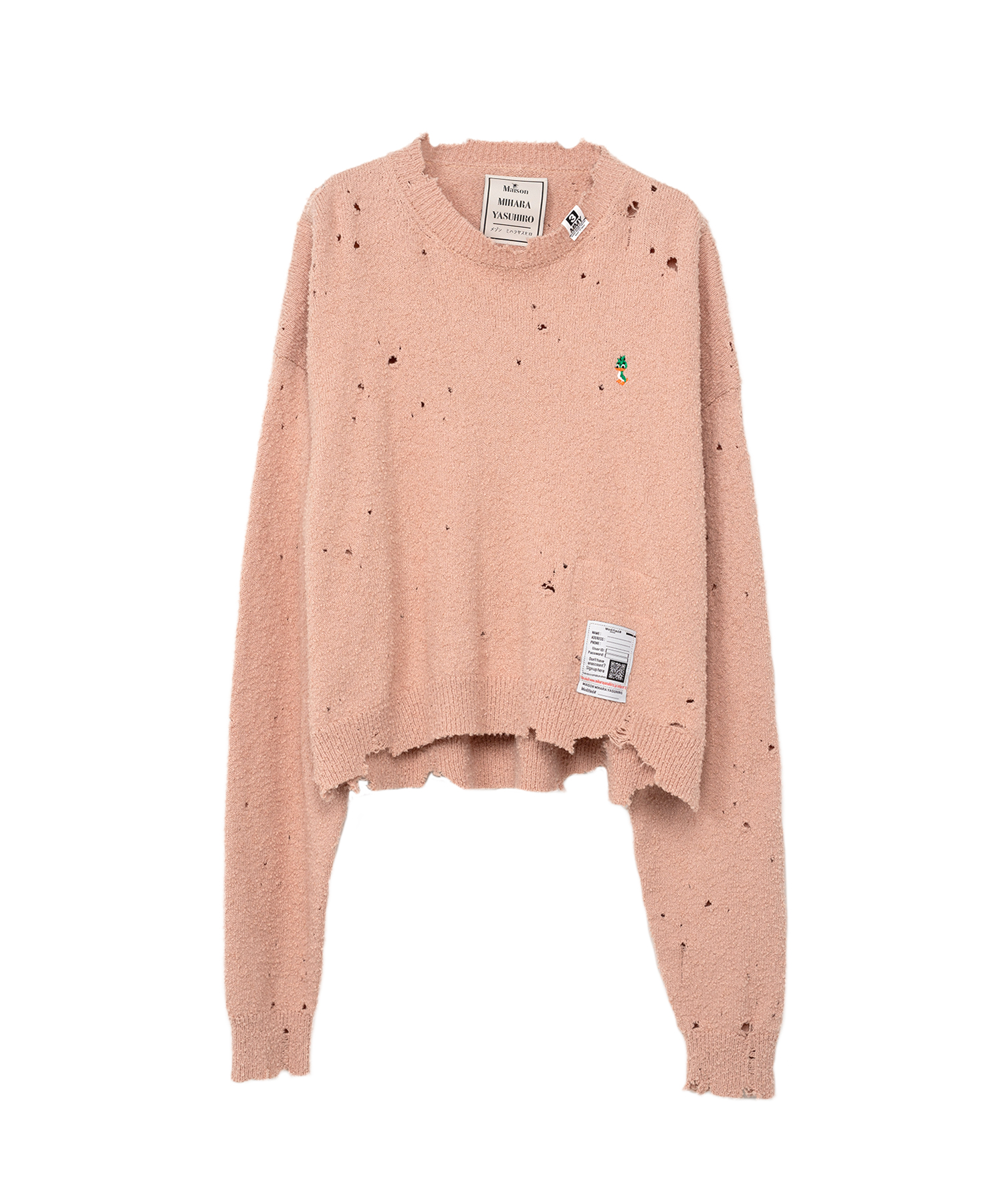 Distressed Knit Sweater