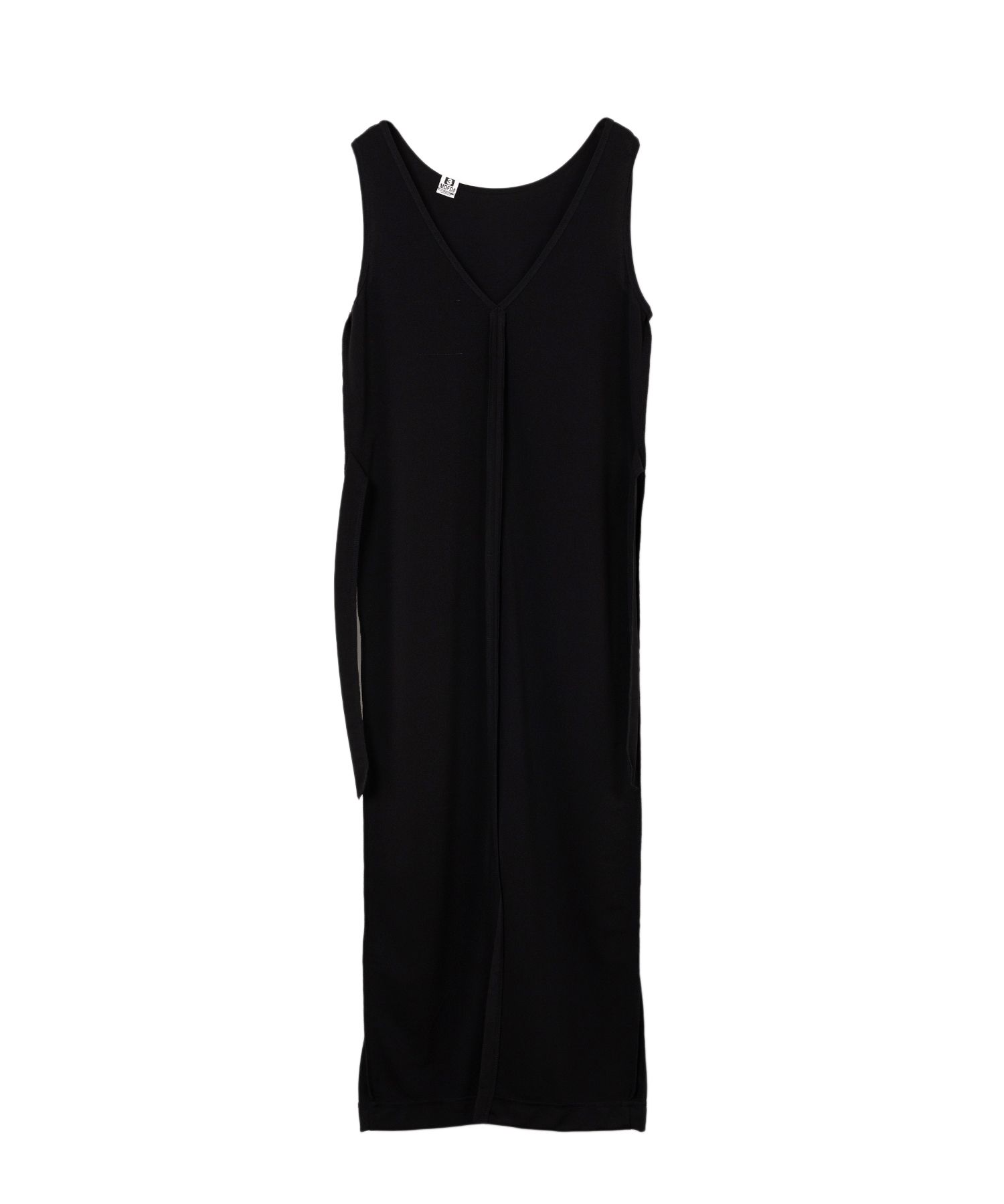 【MIHARAYASUHIRO】Inside-out Dress マキシ丈ワンピ BLACK INSIDE OUT DRESS(36 BLACK): Maison MIHARA YASUHIRO: WOMENS