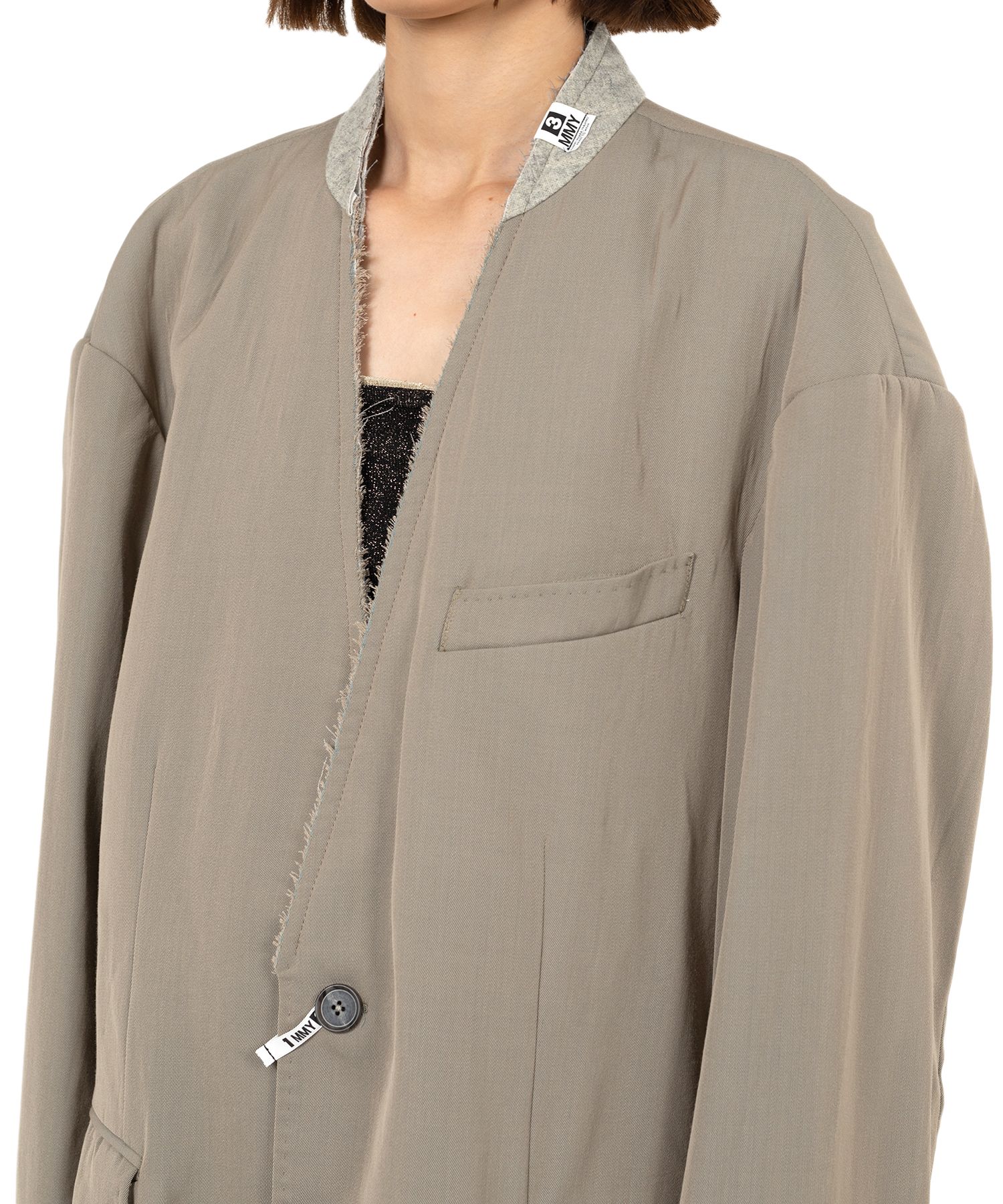 MIHARA YASUHIRO 国内買付 Viscose Wool Jacket Maison MIHARA YASUHIRO ONLINE STORE（ミハラヤスヒロ