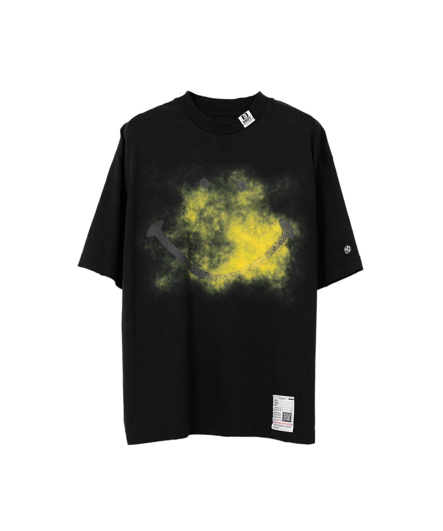 すぐ届く! [メゾンミハラヤスヒロ] Smily Face Printed T-shirt Maison MIHARA YASUHIRO(メゾンミハラヤスヒロ) - SMILY FACE