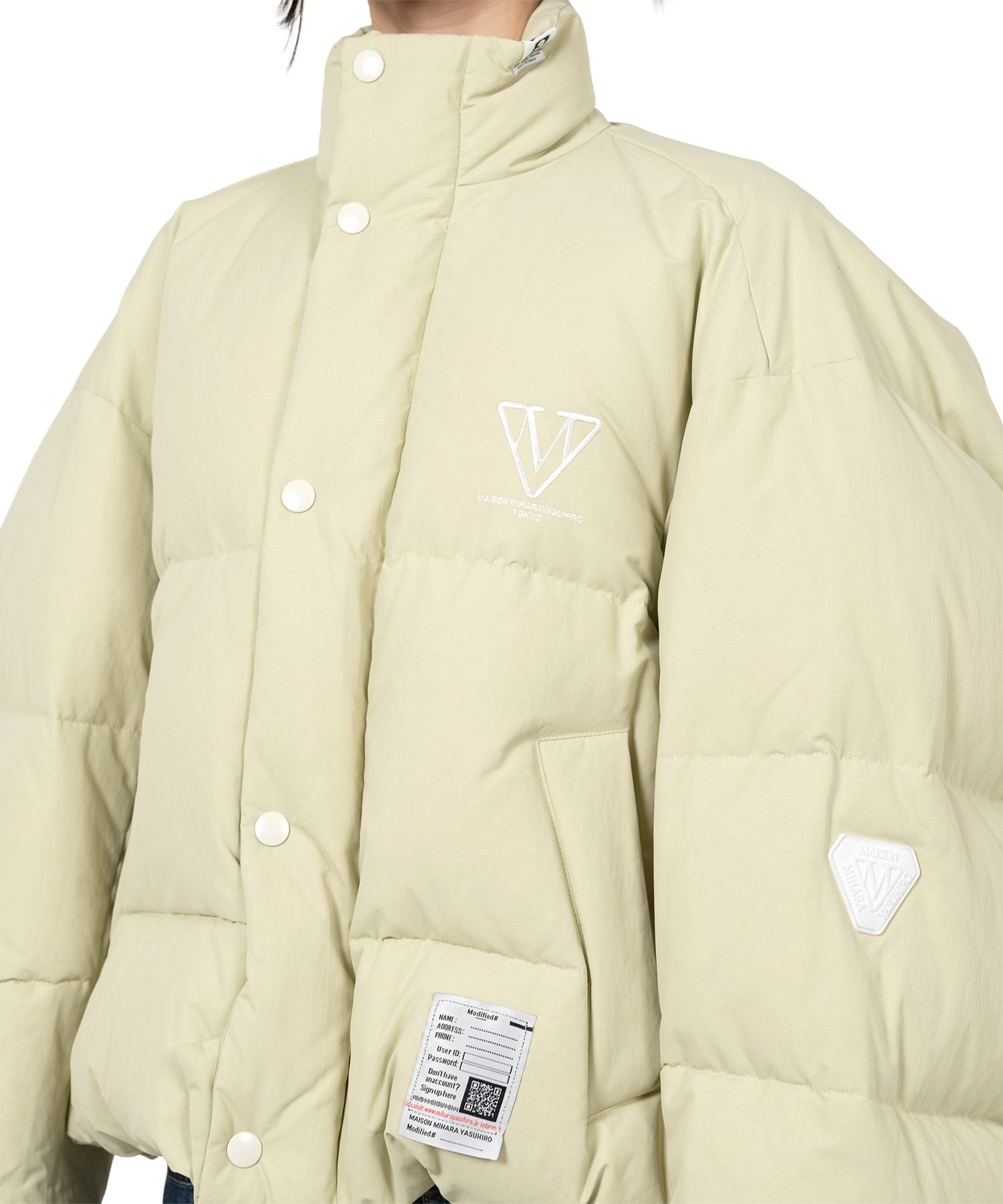 Roll-up Hem Down Jacket