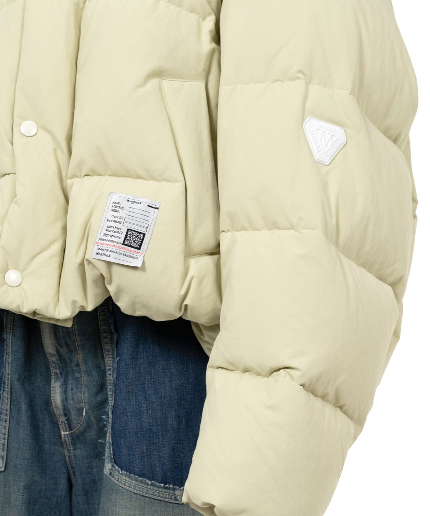 Roll-up Hem Down Jacket