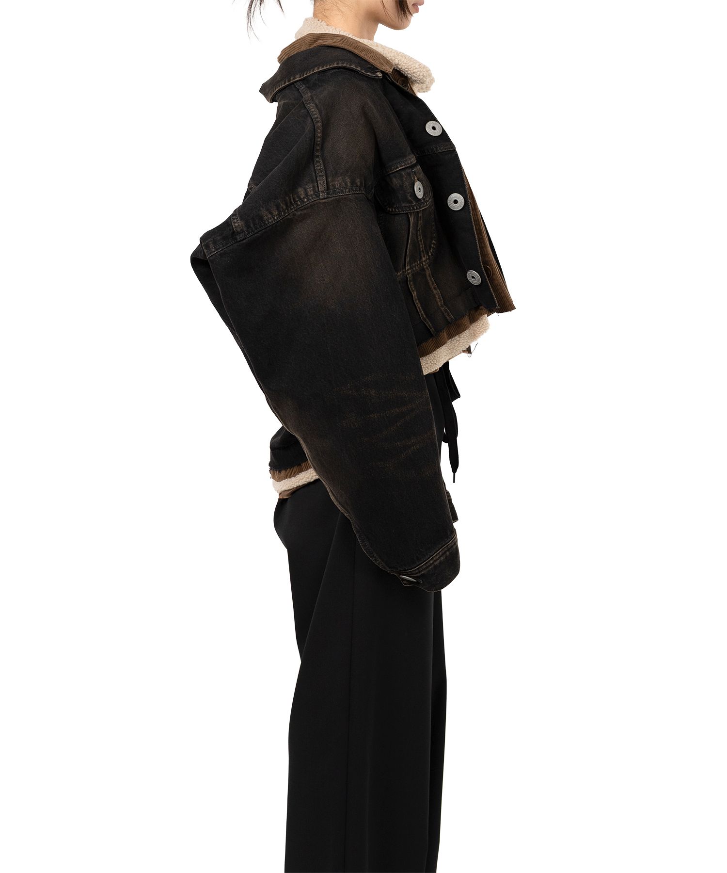 Triple Layered Denim Jacket