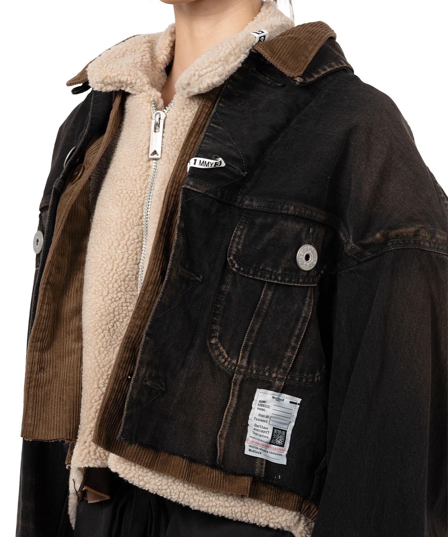 Triple Layered Denim Jacket