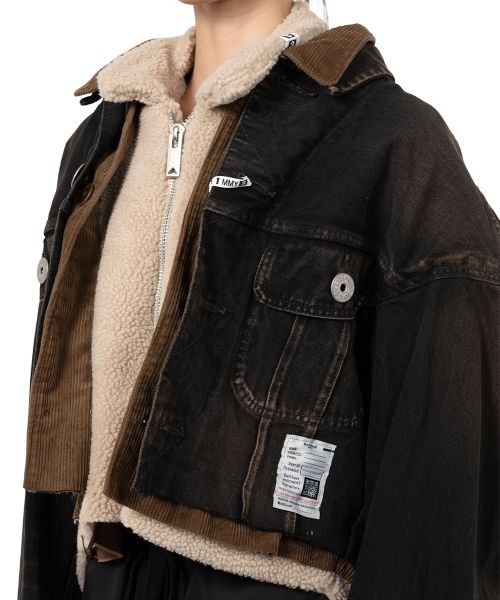 Triple Layered Denim Jacket