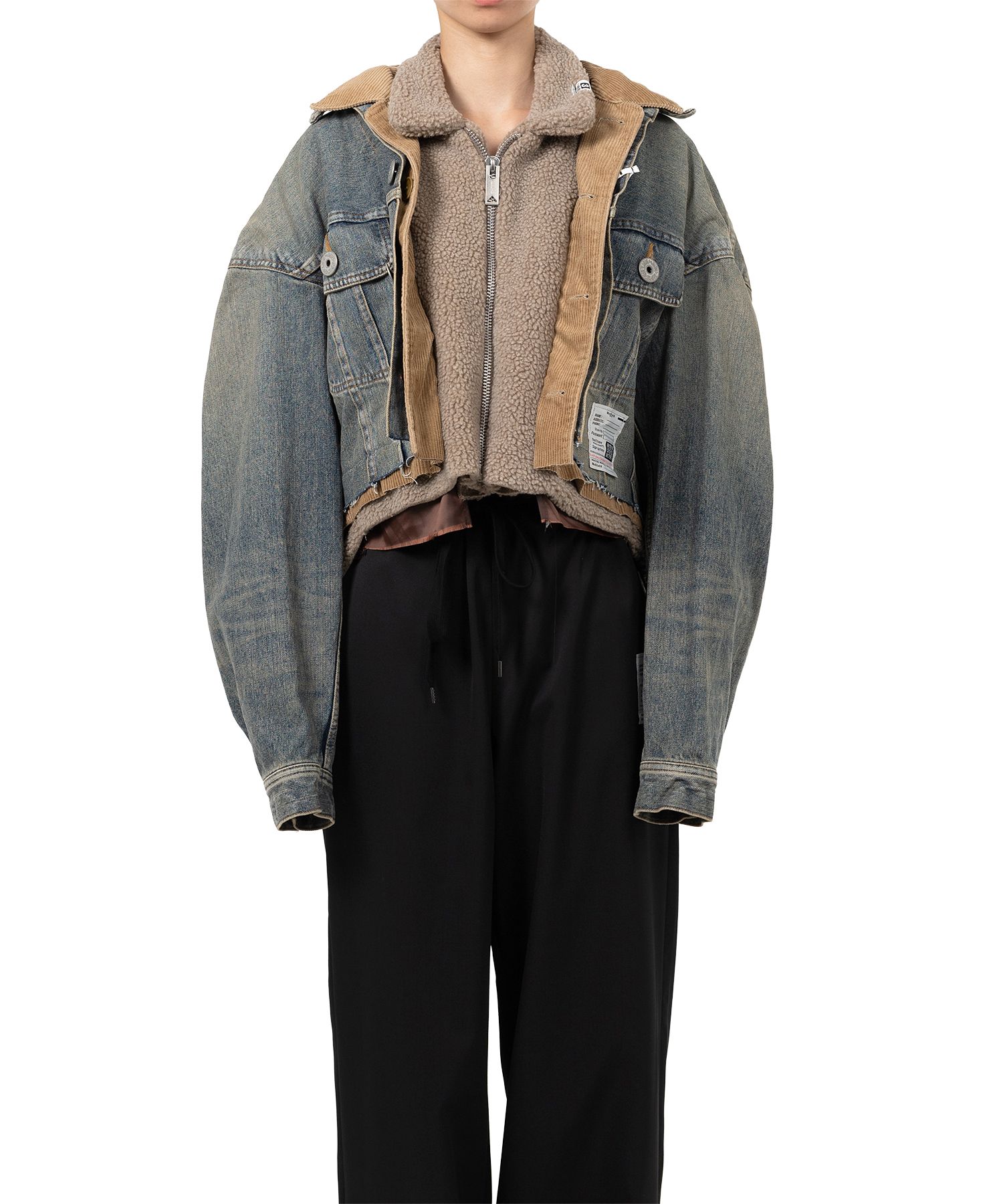 Triple Layered Denim Jacket