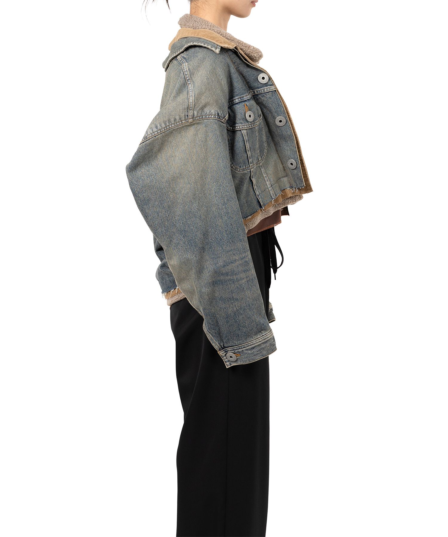 Triple Layered Denim Jacket