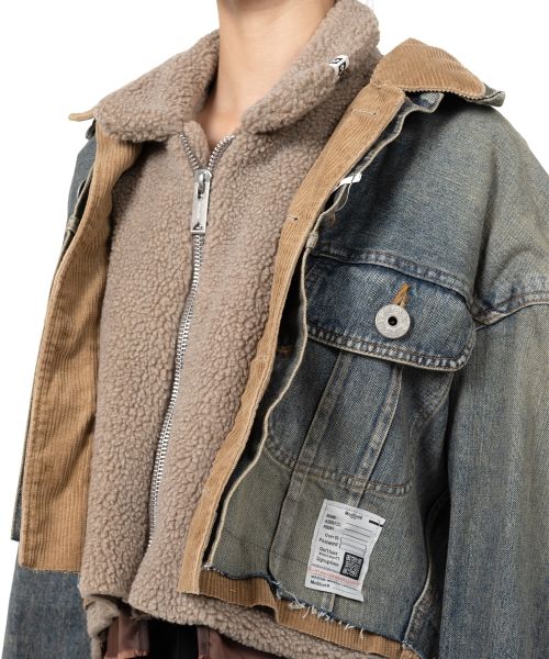 Triple Layered Denim Jacket