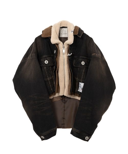 Triple Layered Denim Jacket