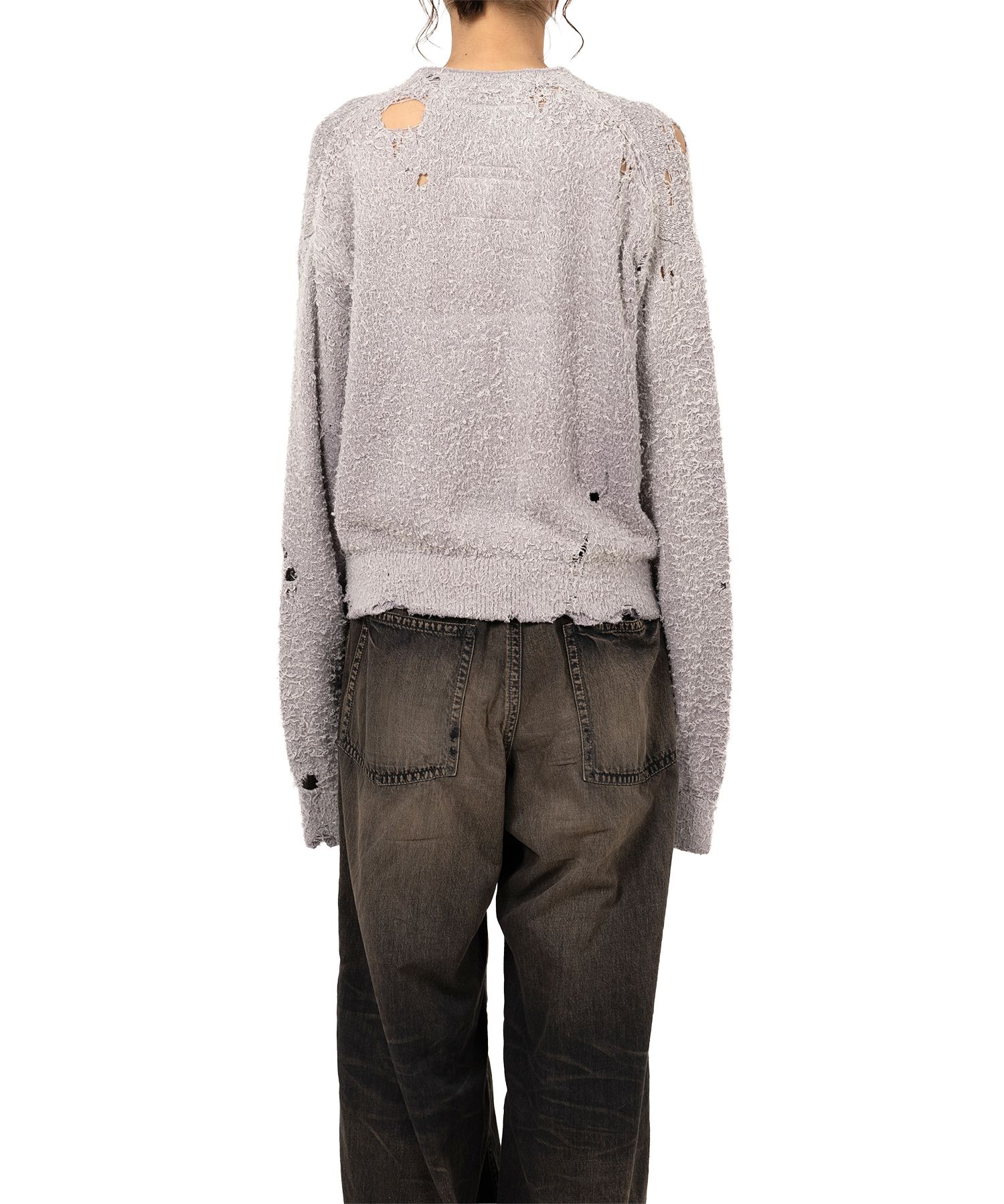 ミハラヤスヒロ Distressed Knit Cardigan Maison MIHARA YASUHIRO ONLINE STORE（ミハラヤスヒロ