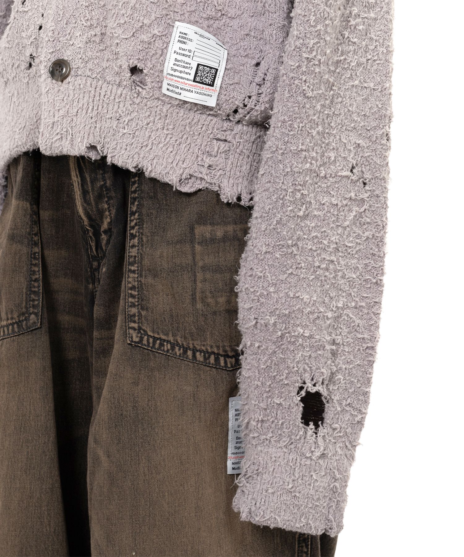 Sun Faded Like Knit Cardigan