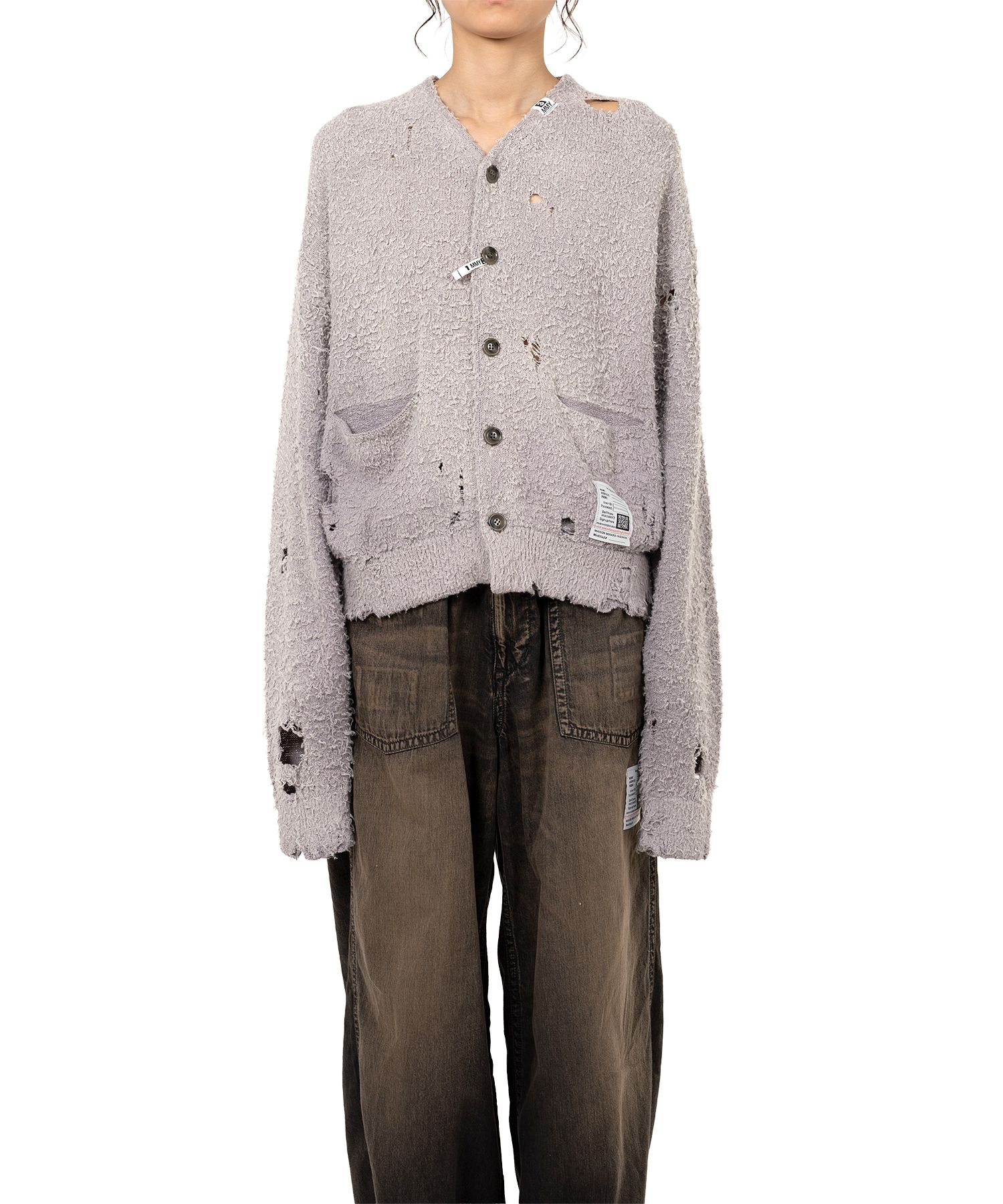 トップス Maison MIHARA YASUHIRO Knit Cardigan Maison Mihara Yasuhiro - MOHAIR KNIT CARDIGAN | HBX