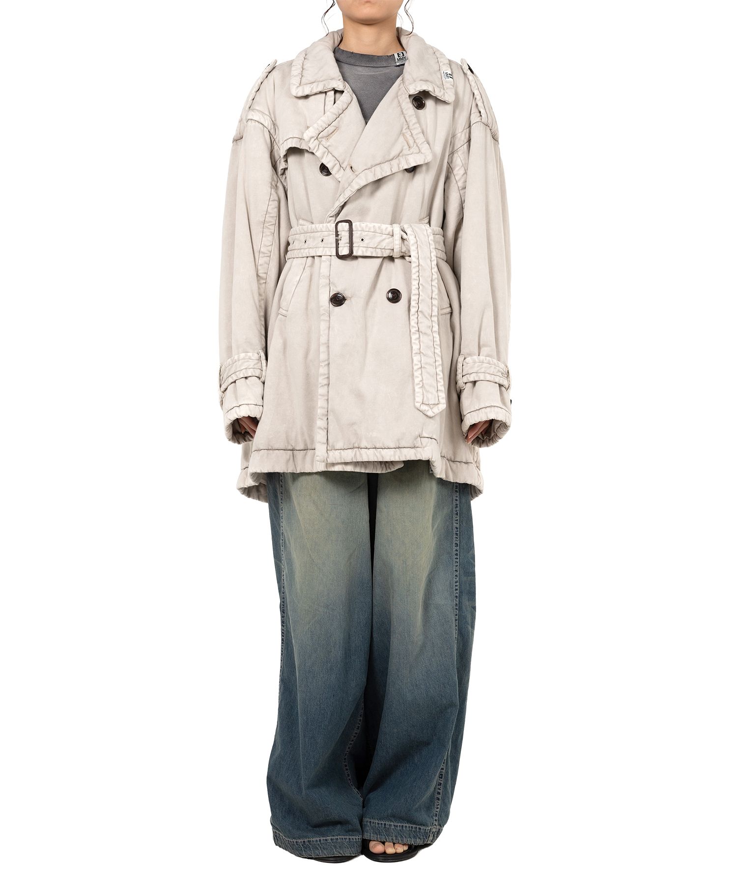 Puffer Trench Coat