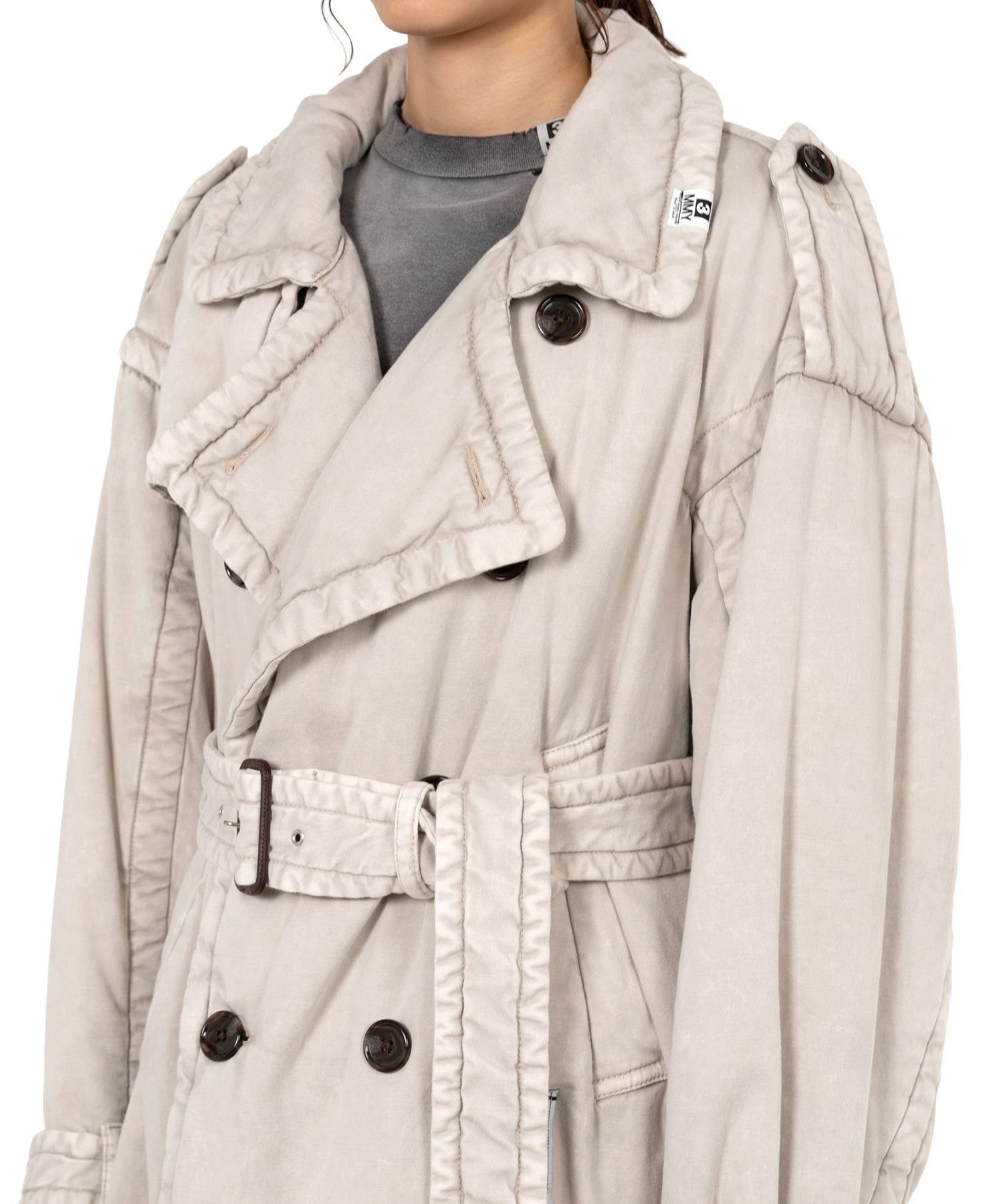 Puffer Trench Coat
