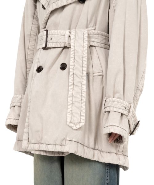 Puffer Trench Coat