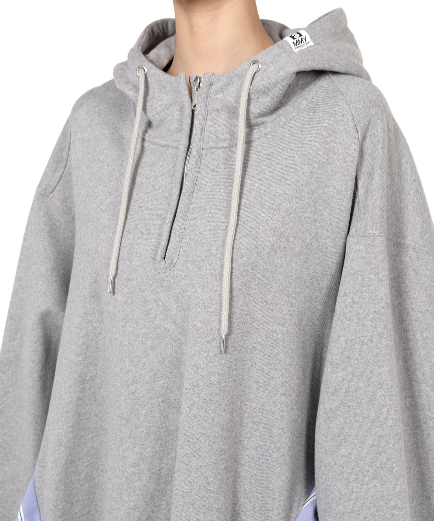 【MIHARAYASUHIRO】Shirt Combined Half-zip Hoodie Dress 3色 Maison MIHARA YASUHIRO ONLINE STORE（ミハラヤスヒロ