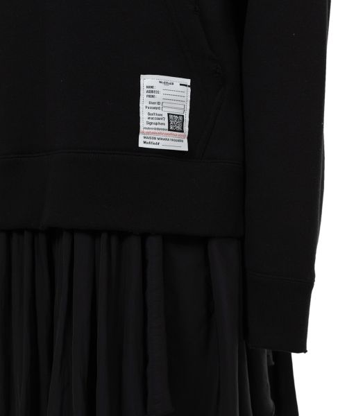 Hoodie Combined Dress