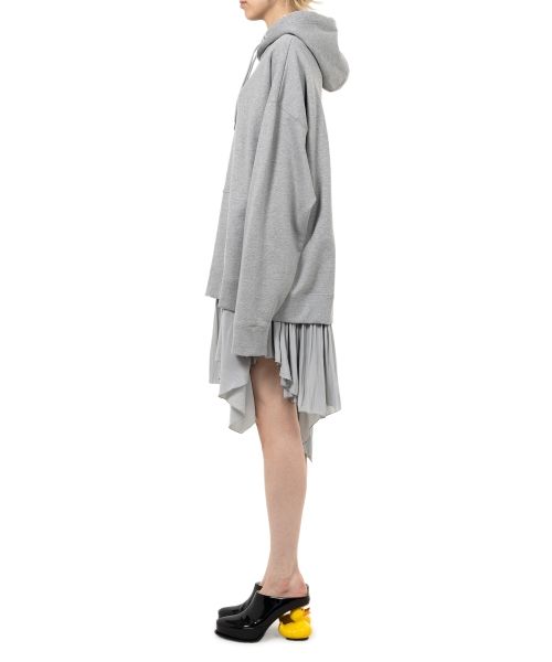 Hoodie Combined Dress