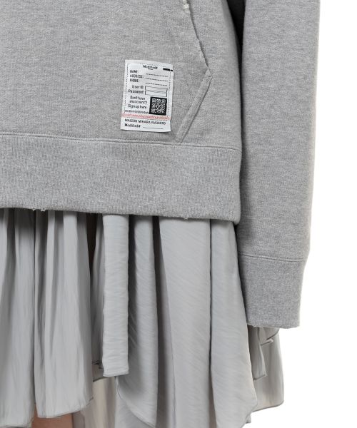 Hoodie Combined Dress