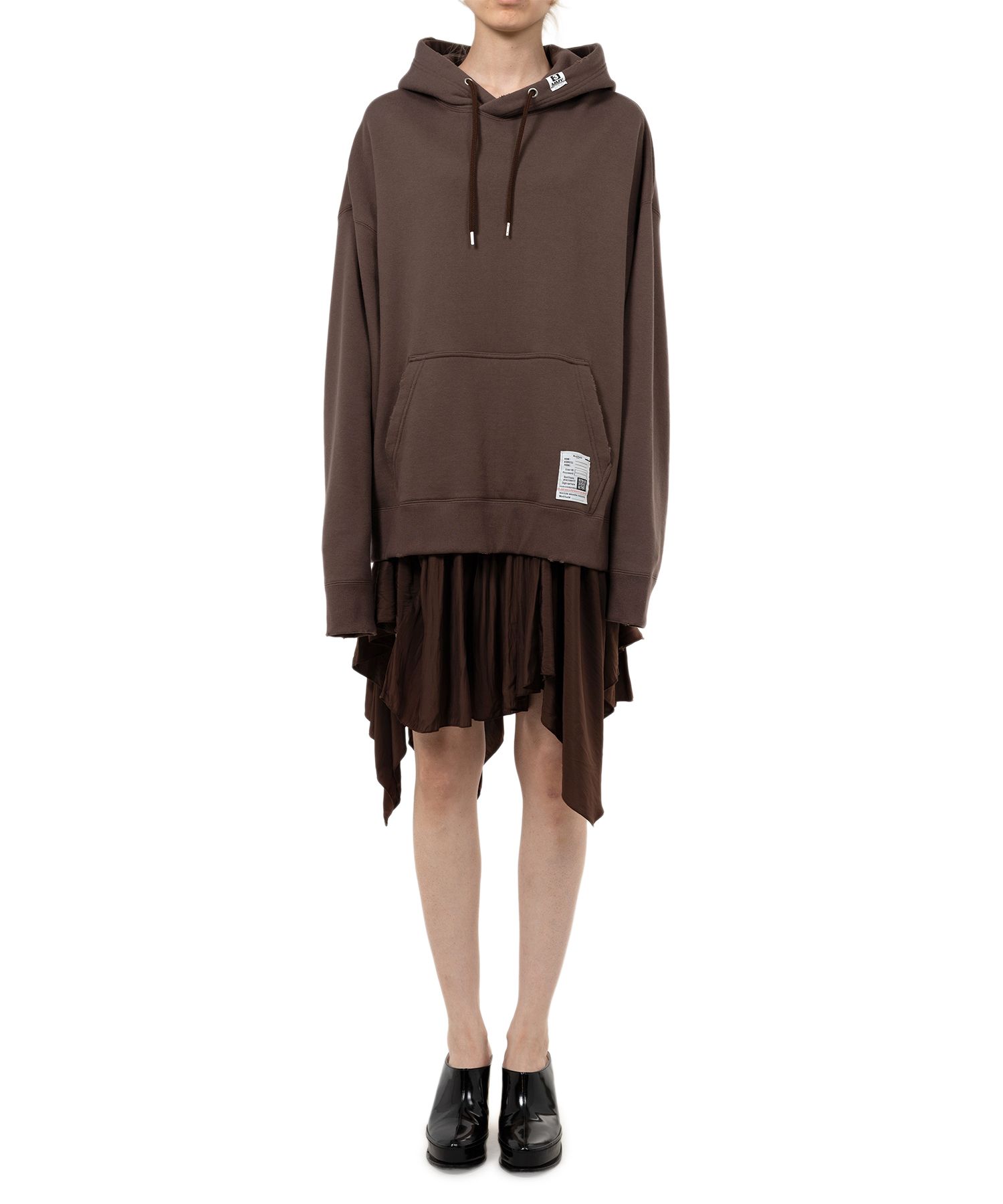 Hoodie Combined Dress