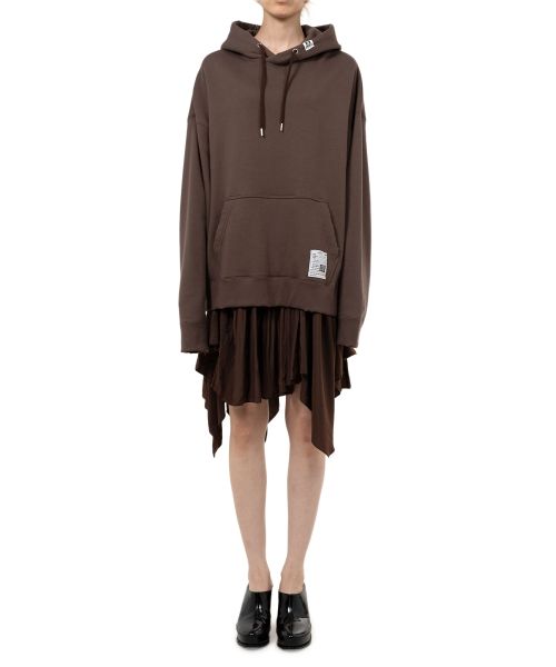 Hoodie Combined Dress