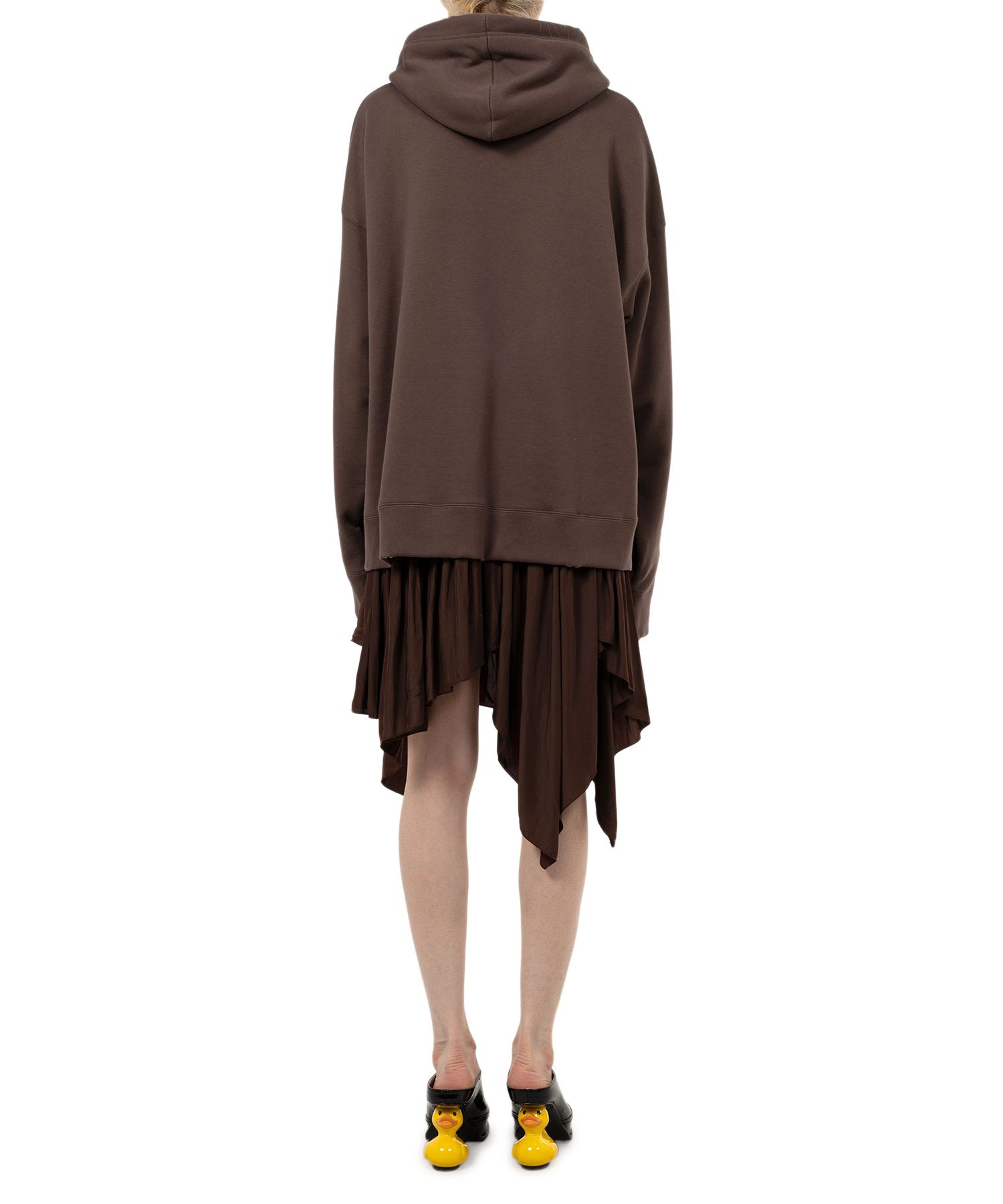 Hoodie Combined Dress