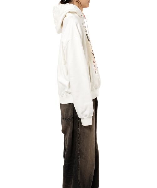 Happy Face Printed Hoodie