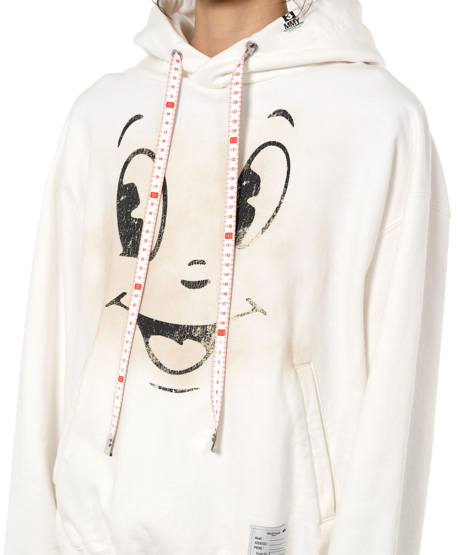 Happy Face Printed Hoodie