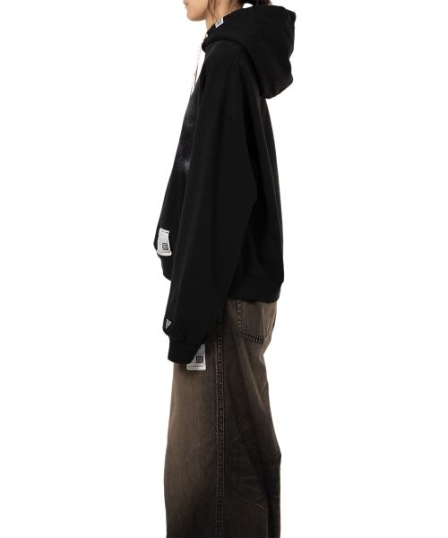 Happy Face Printed Hoodie