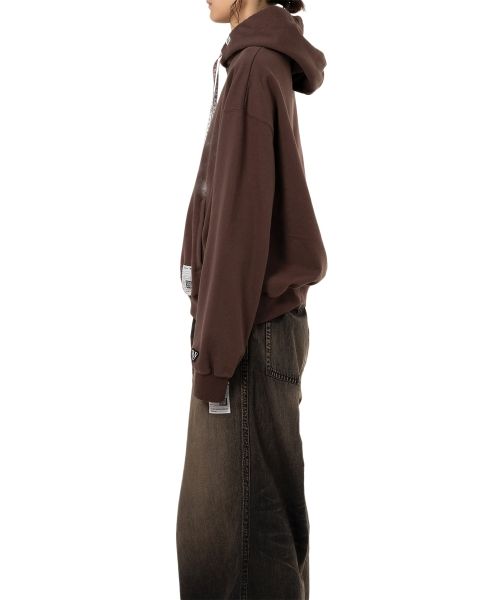 Happy Face Printed Hoodie