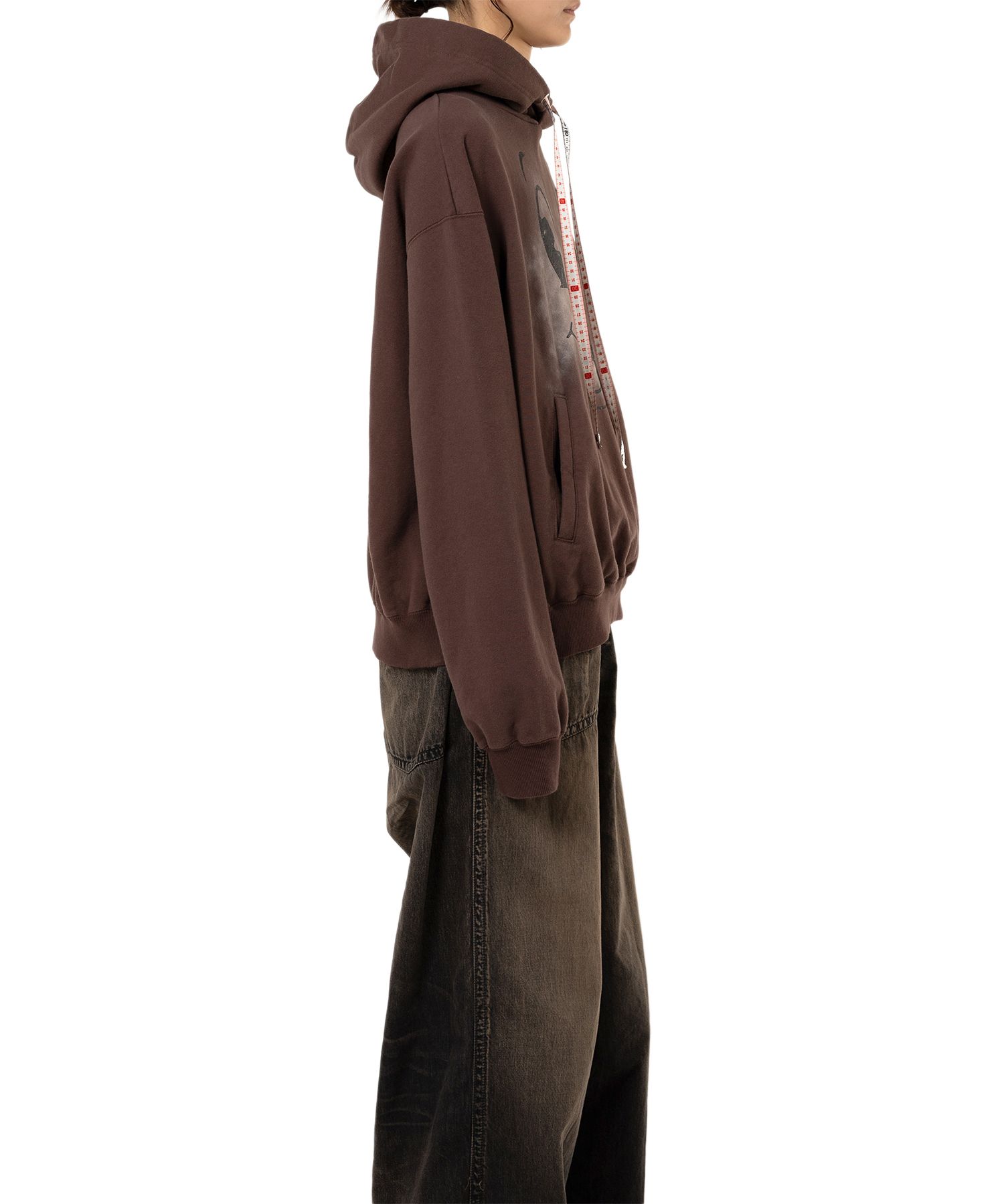 Happy Face Printed Hoodie