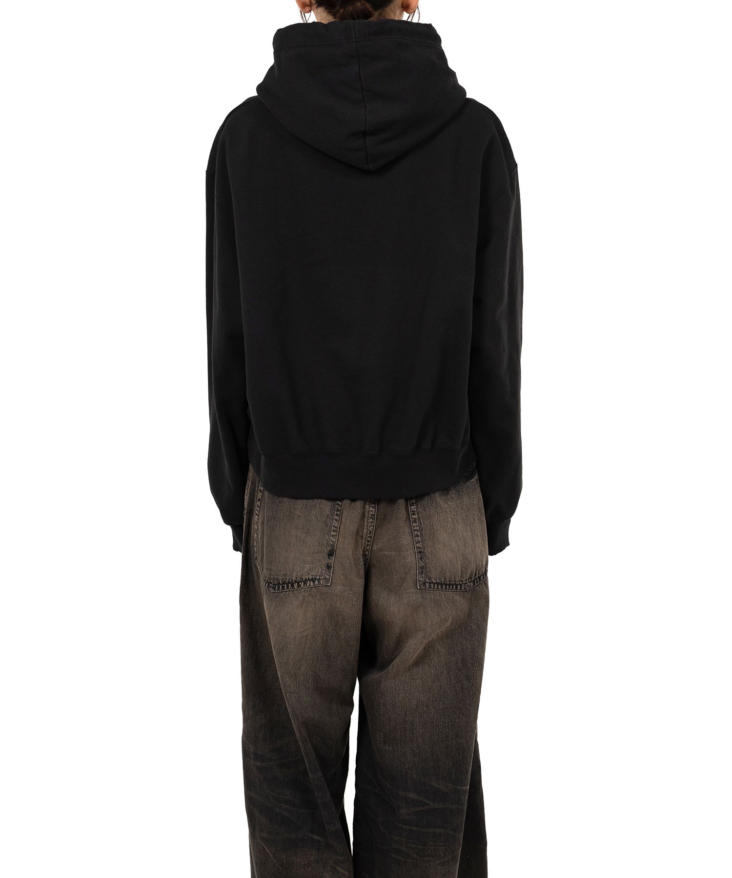 メゾンミハラヤスヒロ　Cat Print Distressed Hoodie セール】Cat Print Distressed Hoodie（パーカー）｜Maison