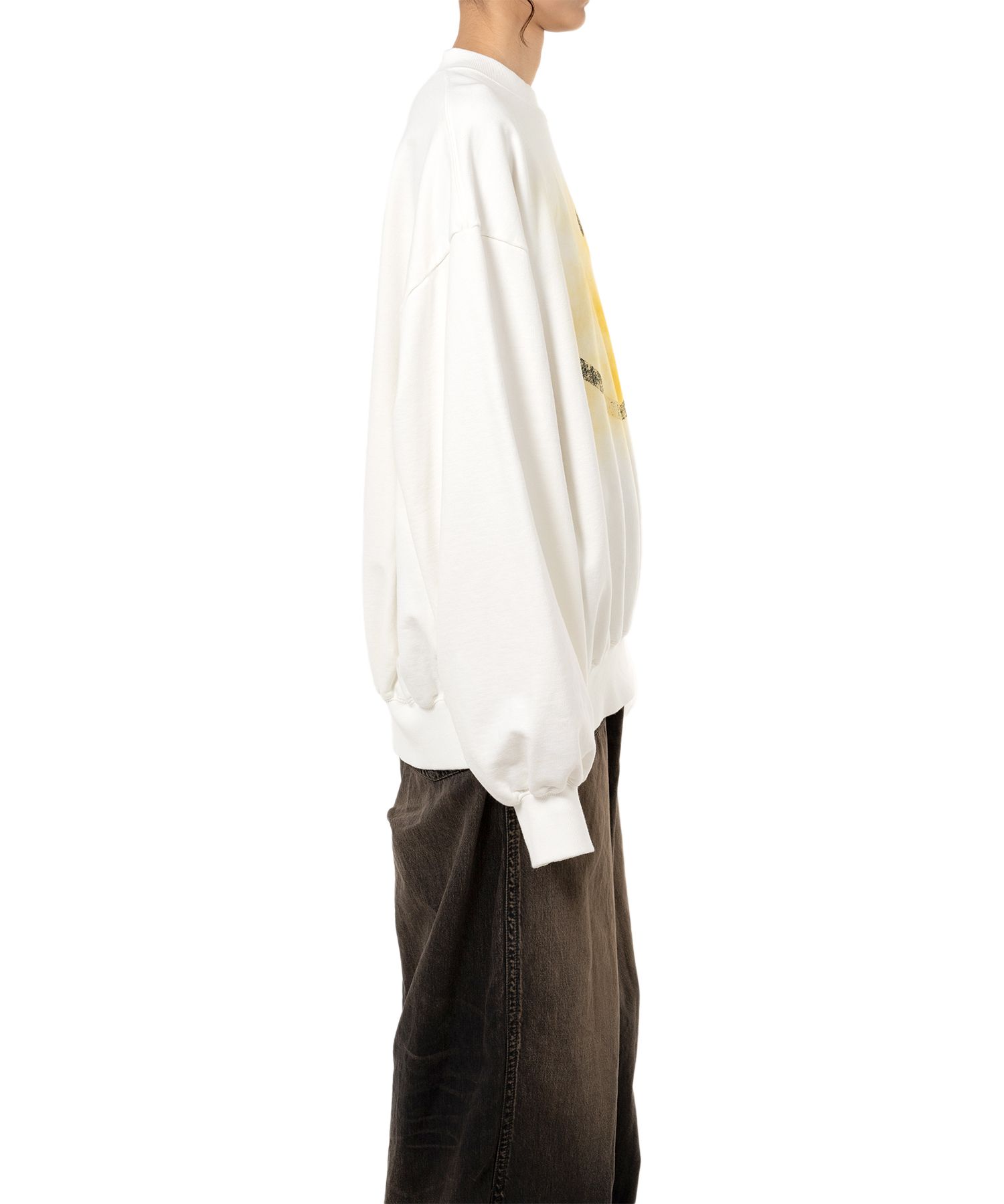 Smily Face Printed Sweatshirt