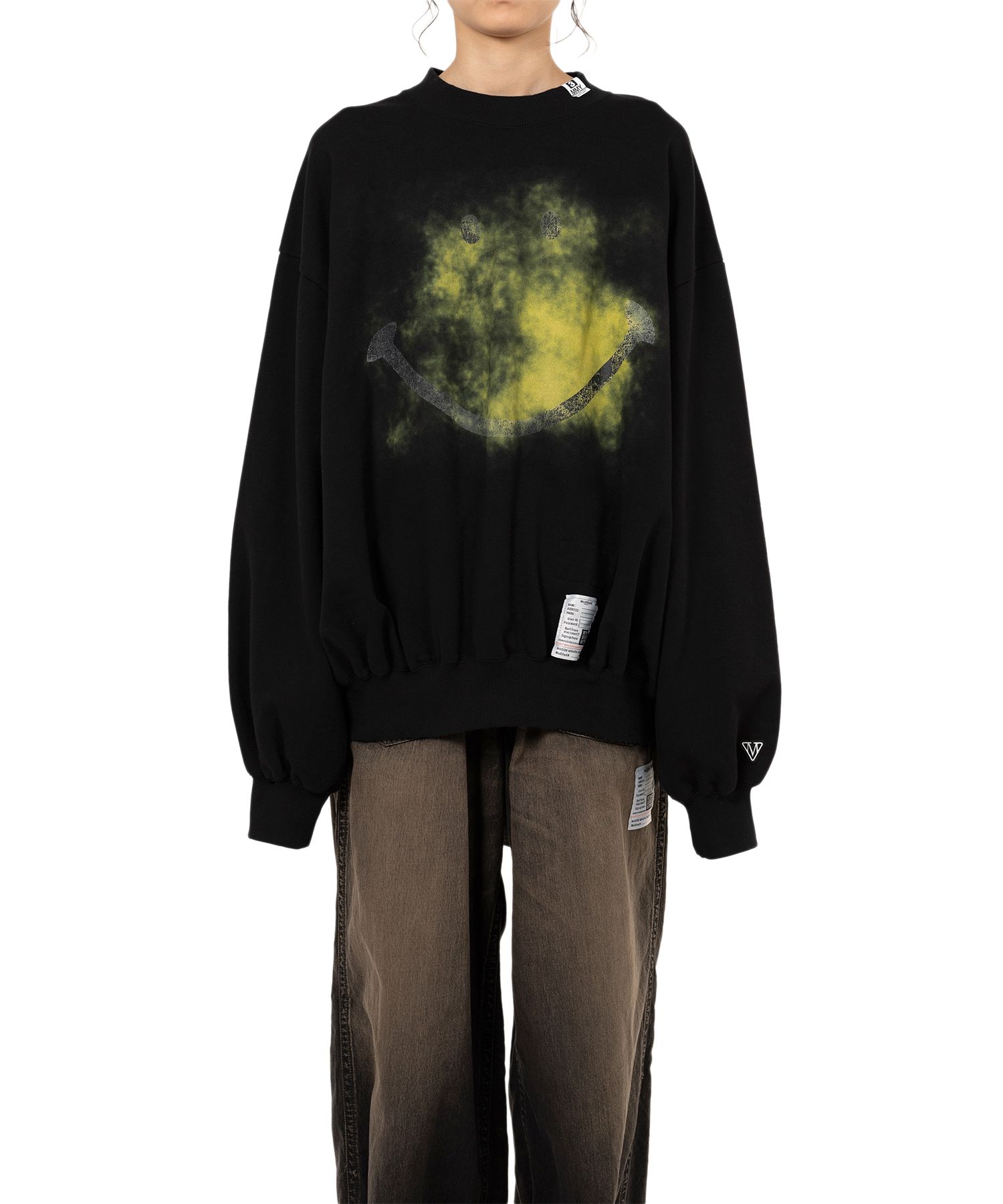 Smily Face Printed Sweatshirt