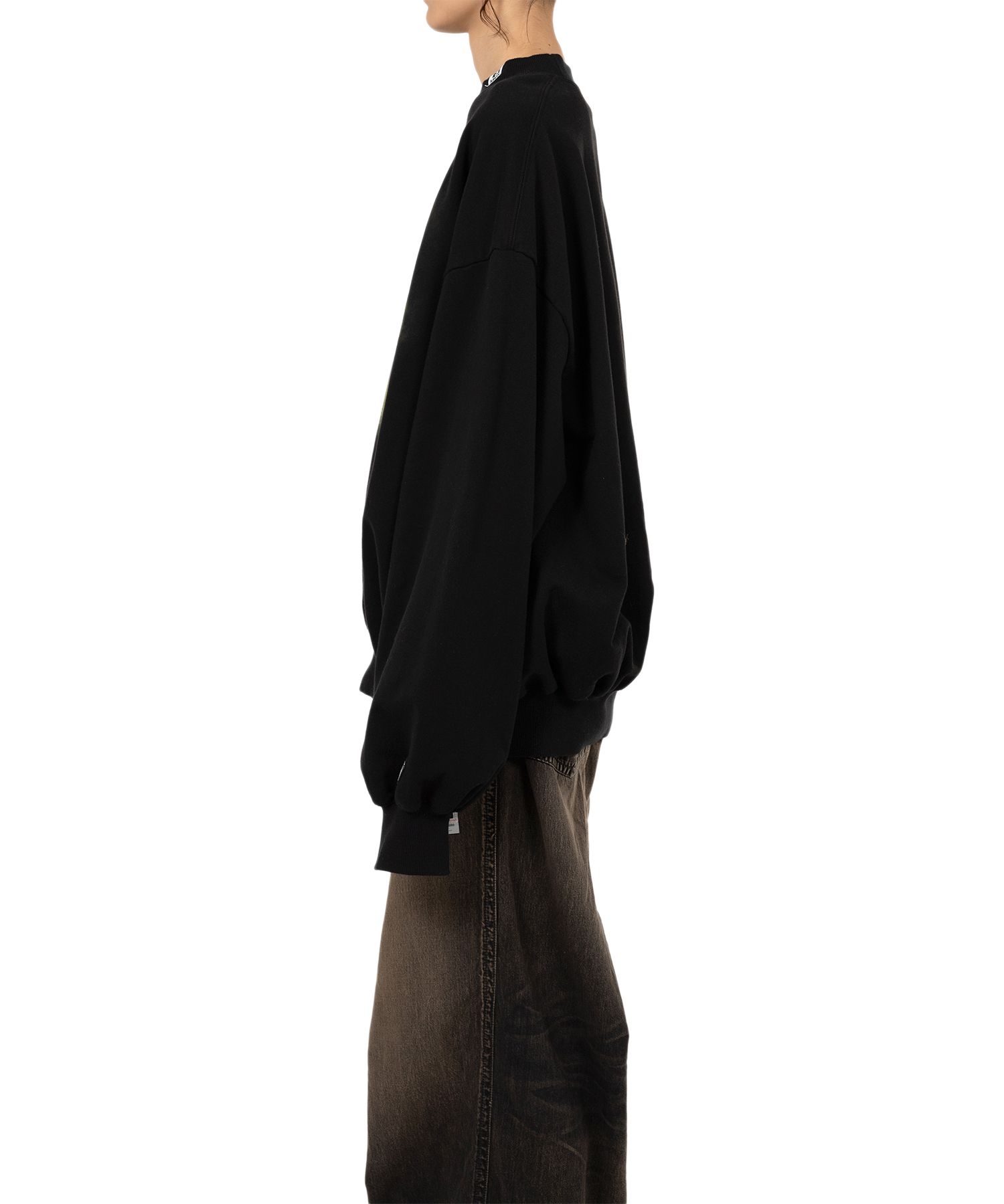 Smily Face Printed Sweatshirt