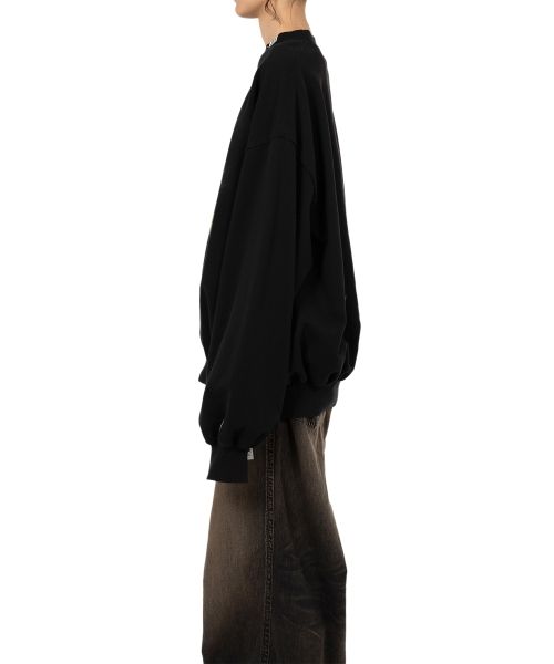 Smily Face Printed Sweatshirt