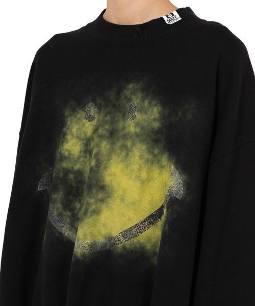 Smily Face Printed Sweatshirt
