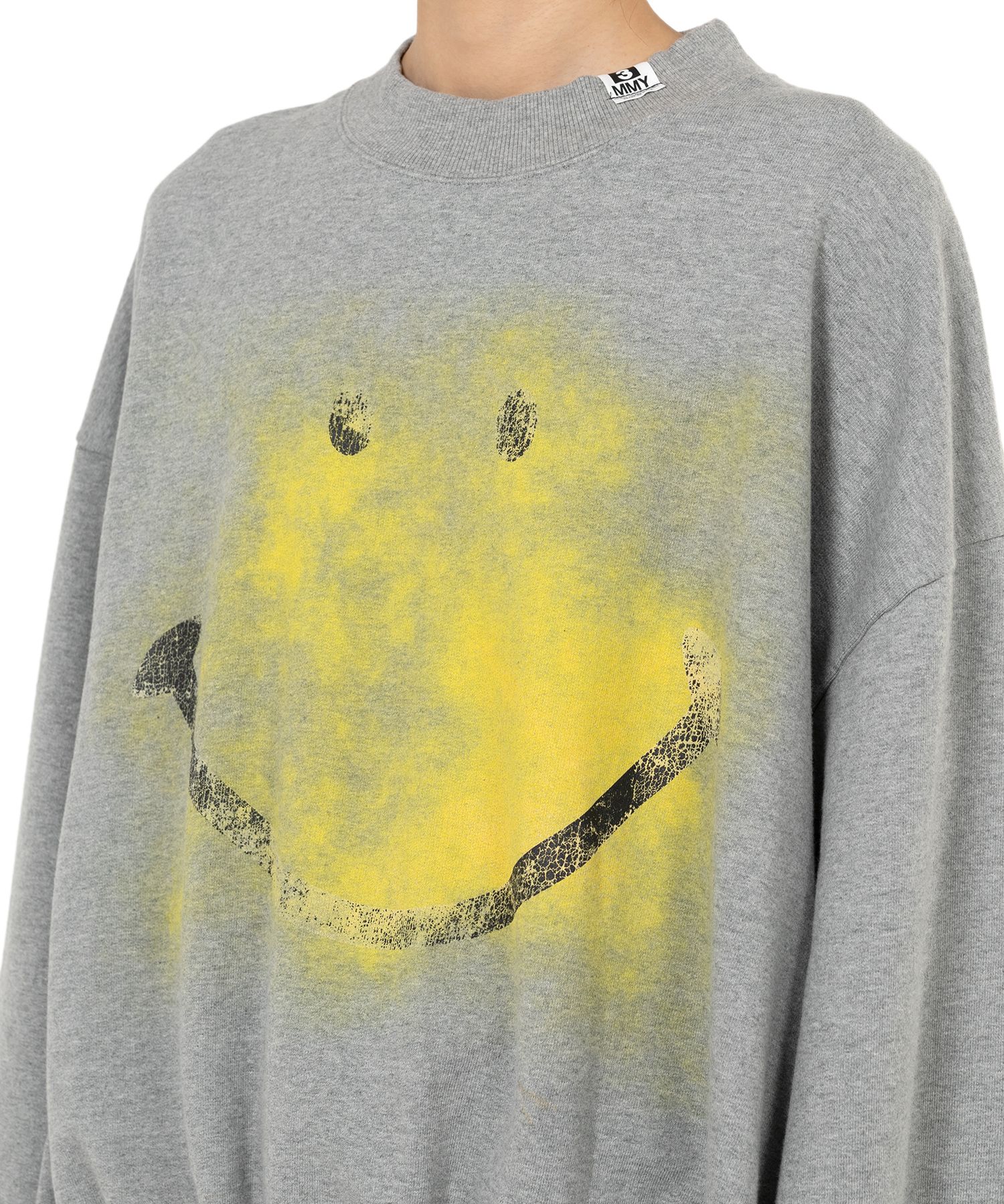 Smily Face Printed Sweatshirt