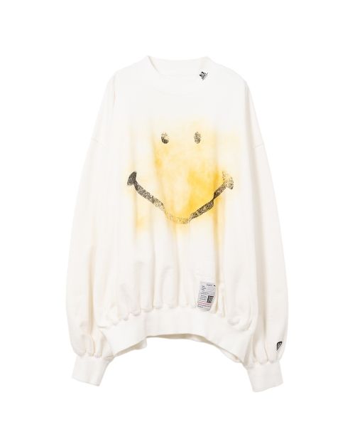 Smily Face Printed Sweatshirt