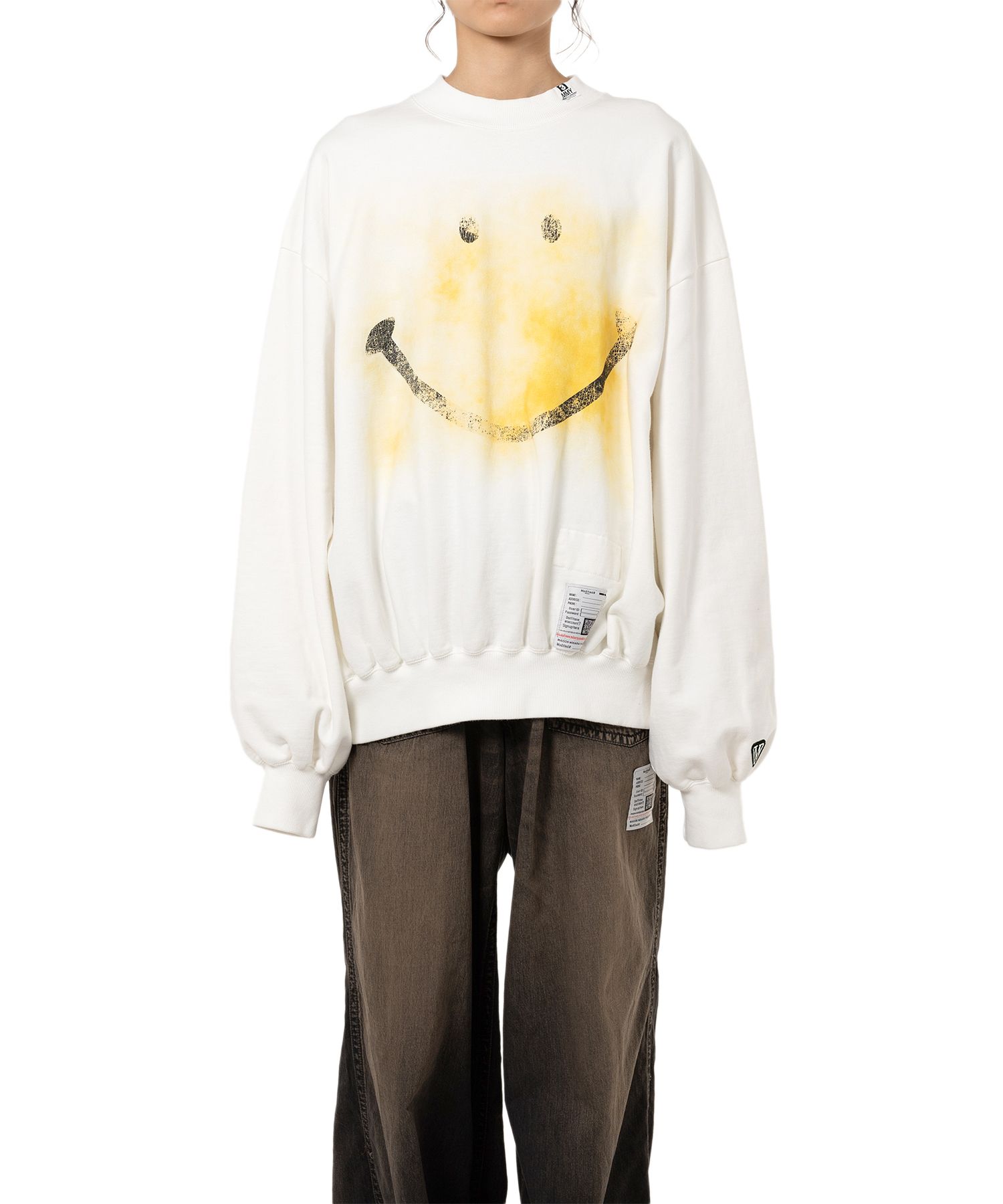 Smily Face Printed Sweatshirt