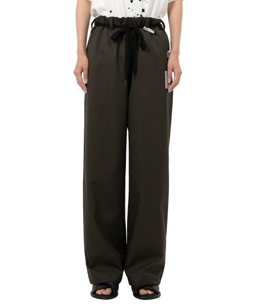 ミハラヤスヒロ ウィルトン織り ボンテージ スカート付きパンツ MIHARA Maison MIHARA YASUHIRO ONLINE STORE（メゾンミハラヤスヒロ