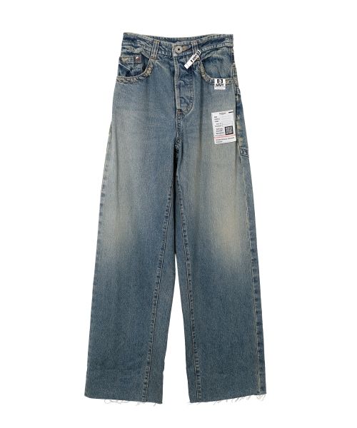 Amateur Sewn Like Wide Denim Pants