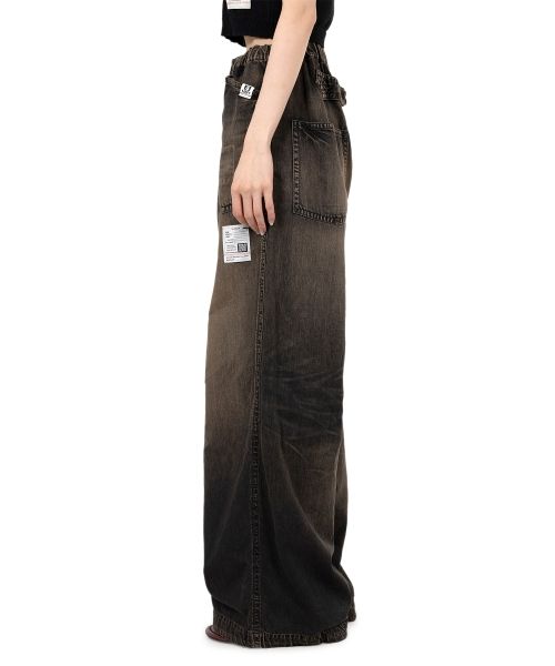Light Denim Wide Pants