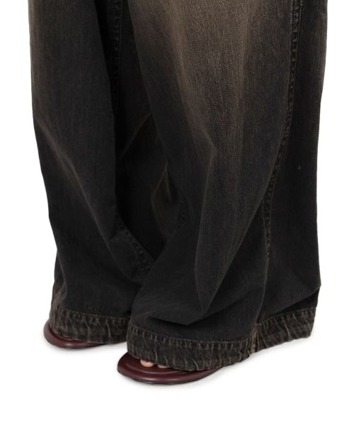 Light Denim Wide Pants