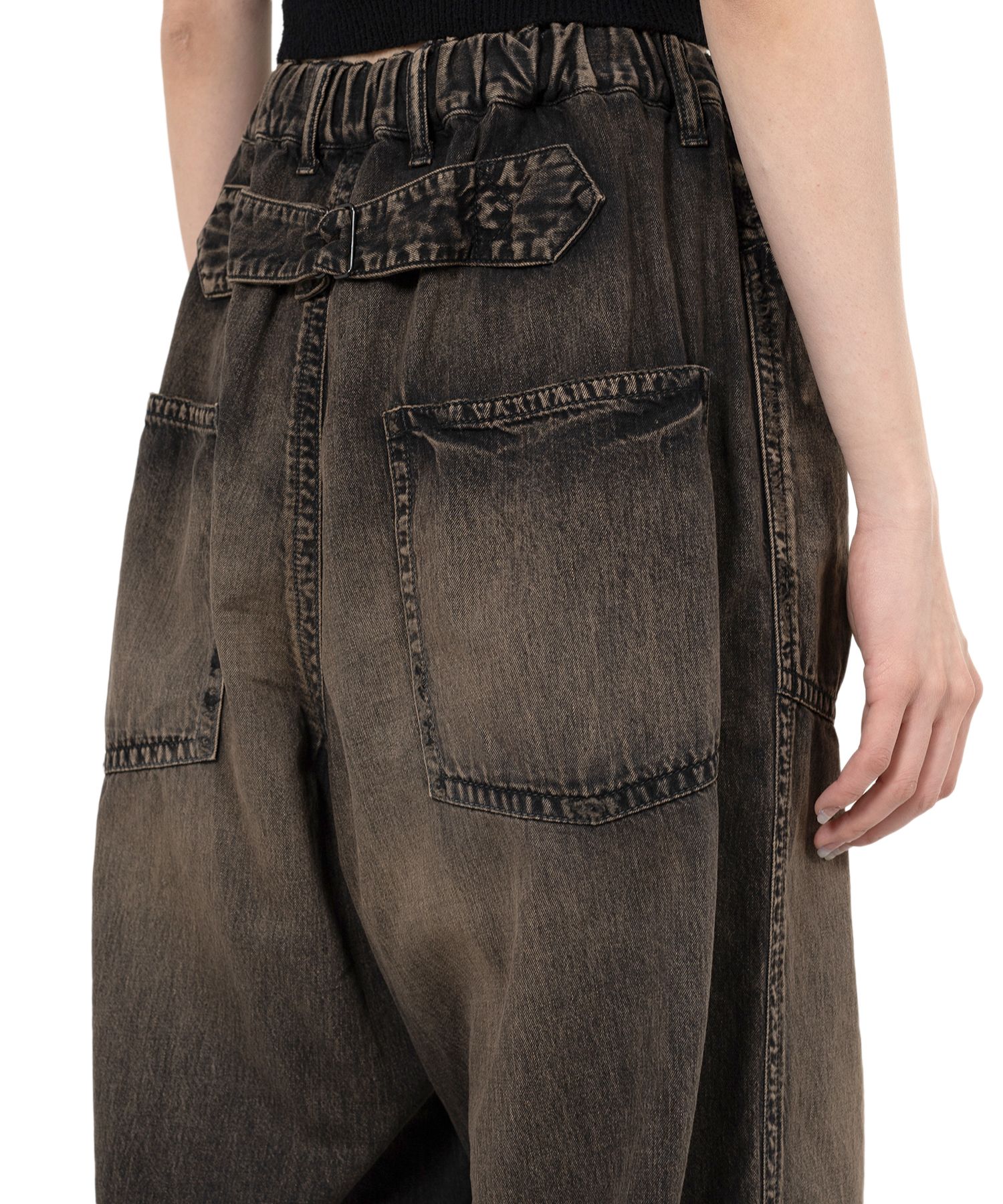 Light Denim Wide Pants