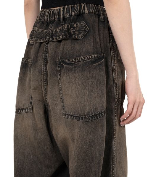 Light Denim Wide Pants
